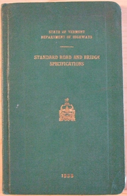 1936 Spec Book
