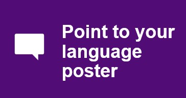 Point to your language Poster
