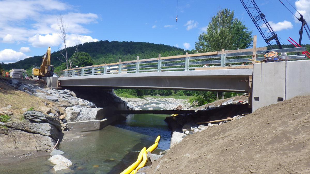 Barnard bridge construction