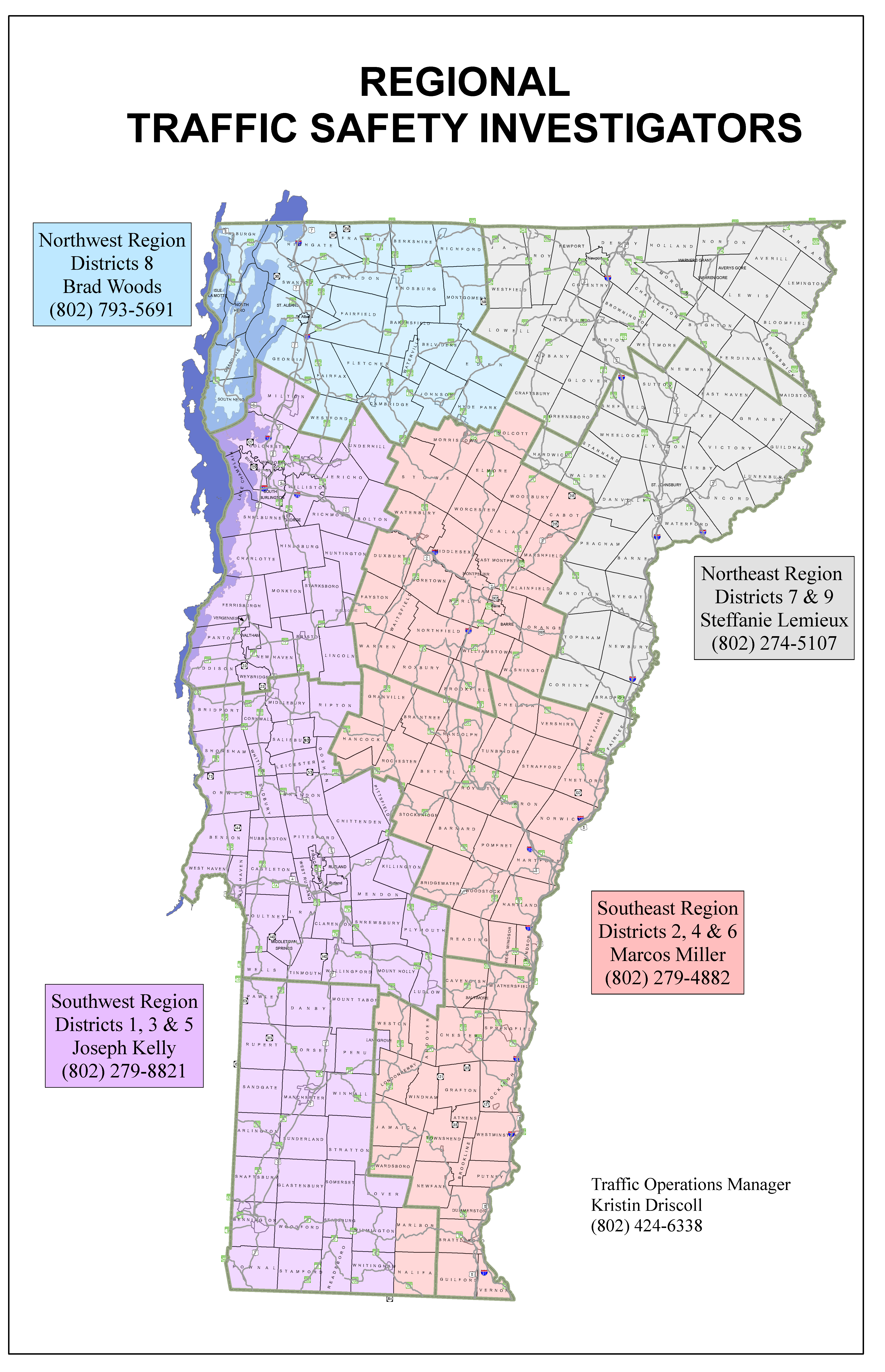 Traffic Investigator Coverage Map Current