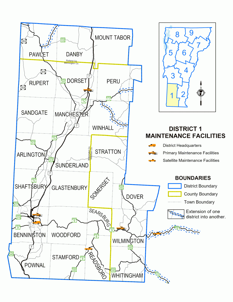 District 1 - Bennington | Agency of Transportation