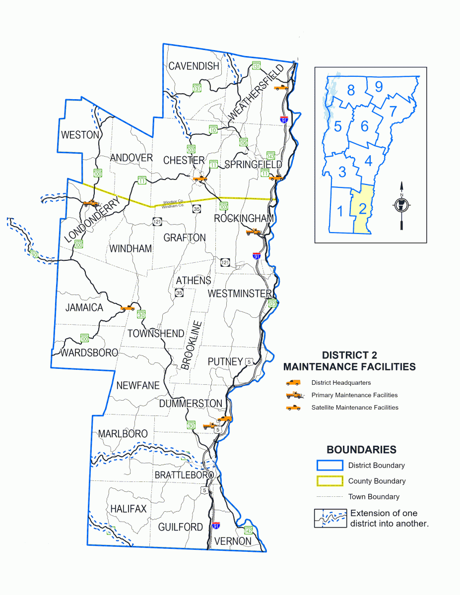 District 2 - Brattleboro | Agency of Transportation