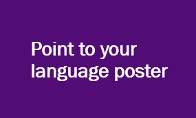 Point to your language Poster